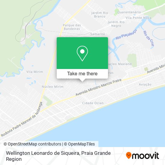 Mapa Wellington Leonardo de Siqueira