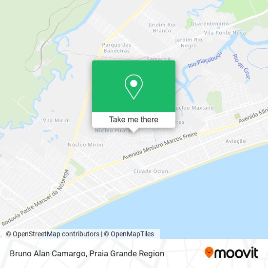 Bruno Alan Camargo map