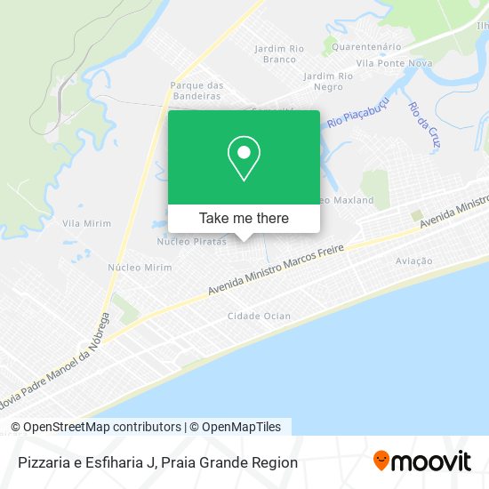 Pizzaria e Esfiharia J map