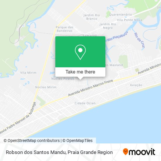 Mapa Robson dos Santos Mandu