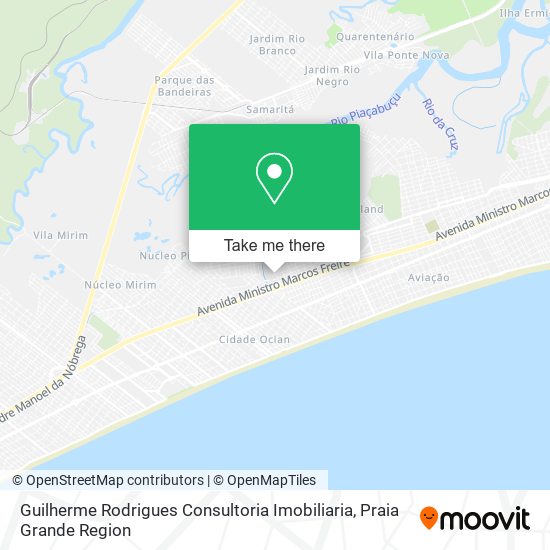 Guilherme Rodrigues Consultoria Imobiliaria map