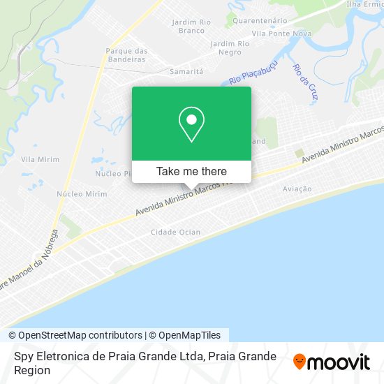 Spy Eletronica de Praia Grande Ltda map