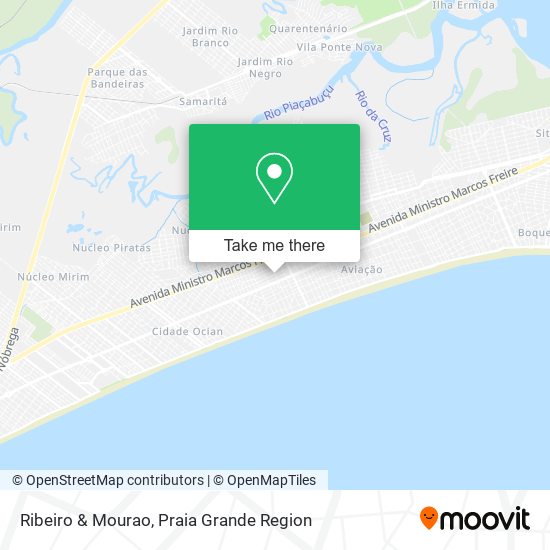 Ribeiro & Mourao map