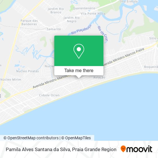 Mapa Pamila Alves Santana da Silva