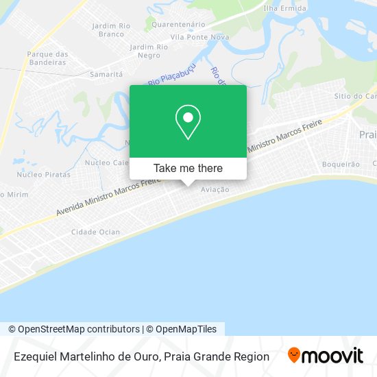 Ezequiel Martelinho de Ouro map
