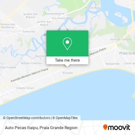 Auto Pecas Itaipu map