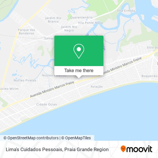 Lima's Cuidados Pessoais map