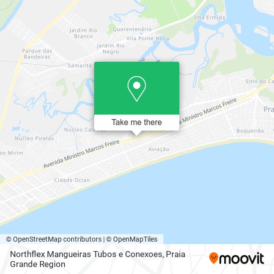 Mapa Northflex Mangueiras Tubos e Conexoes