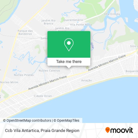 Ccb Vila Antartica map