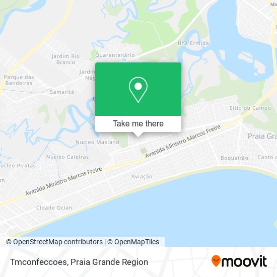 Tmconfeccoes map