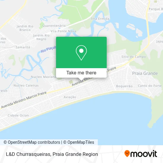 L&D Churrasqueiras map