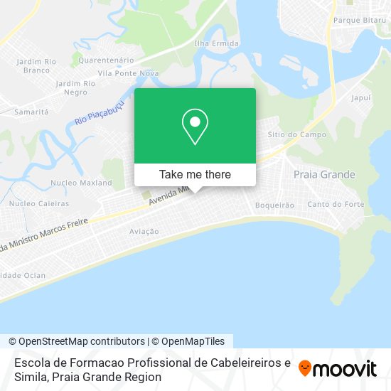 Escola de Formacao Profissional de Cabeleireiros e Simila map