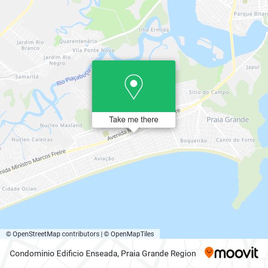 Mapa Condominio Edificio Enseada