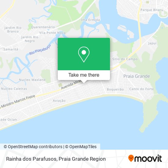 Rainha dos Parafusos map