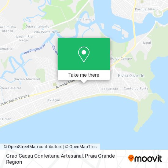 Grao Cacau Confeitaria Artesanal map
