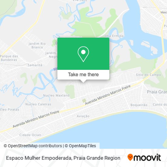 Espaco Mulher Empoderada map