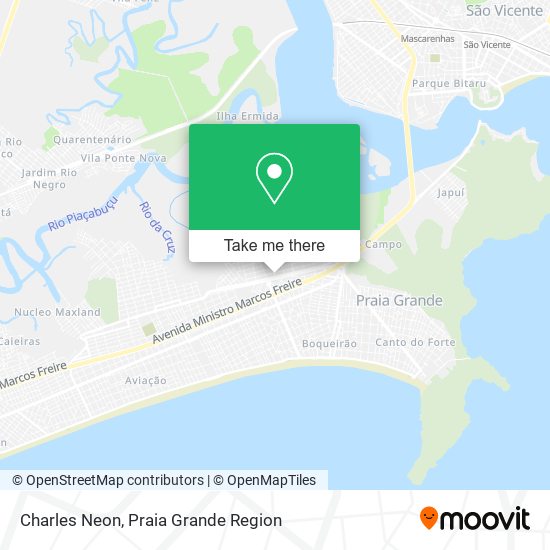 Mapa Charles Neon