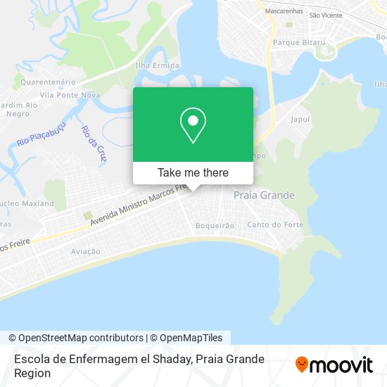 Mapa Escola de Enfermagem el Shaday