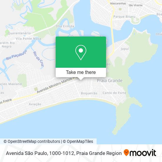 Avenida São Paulo, 1000-1012 map