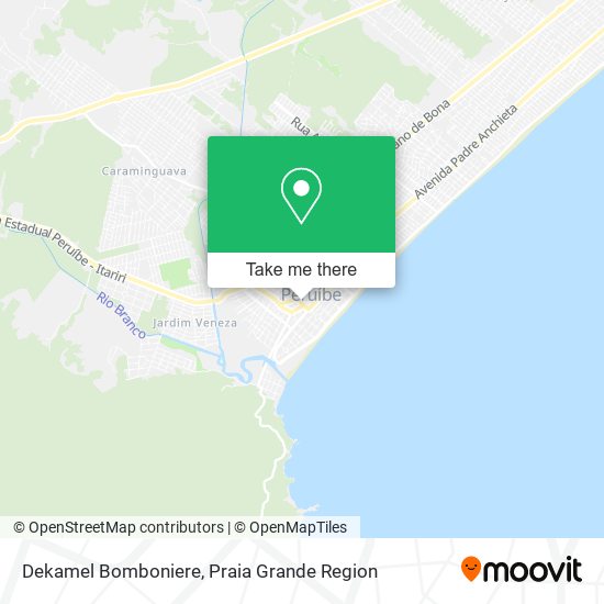 Dekamel Bomboniere map