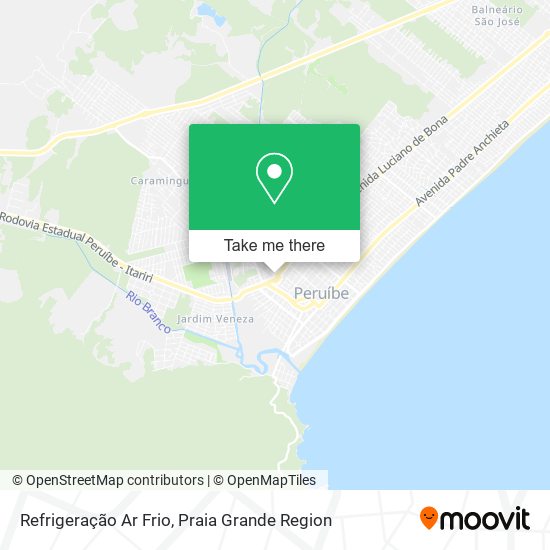 Refrigeração Ar Frio map