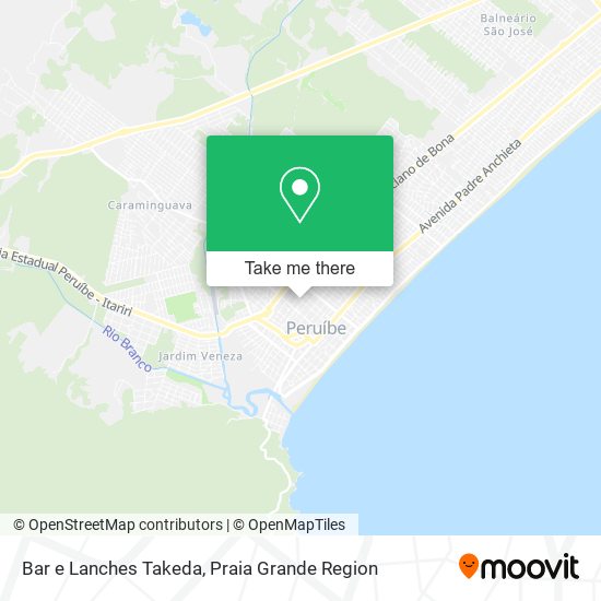 Bar e Lanches Takeda map