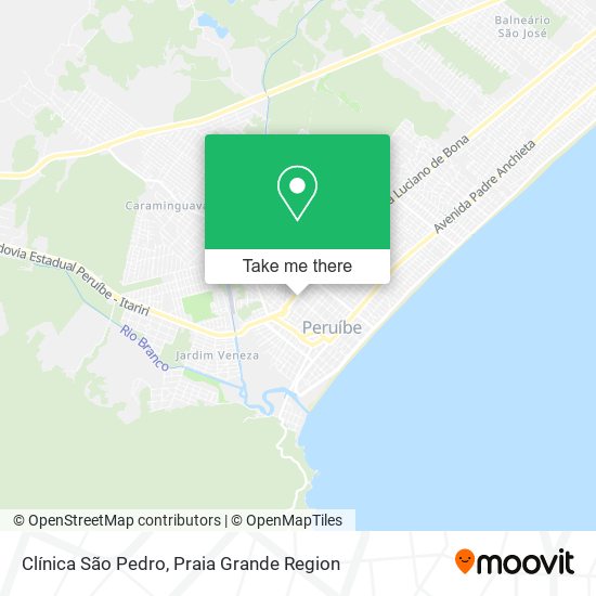 Clínica São Pedro map