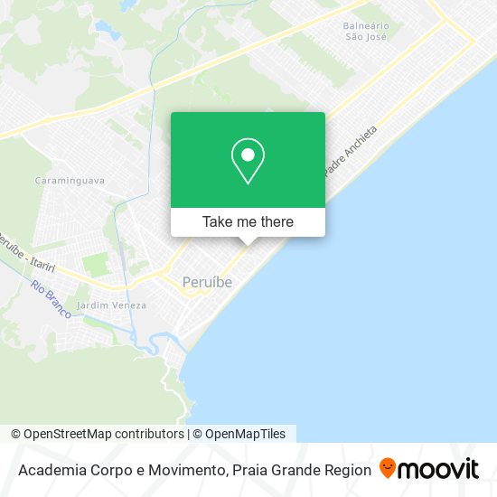 Academia Corpo e Movimento map