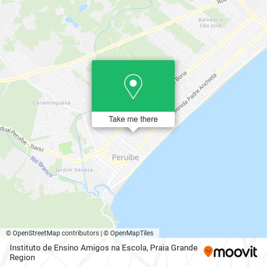 Instituto de Ensino Amigos na Escola map
