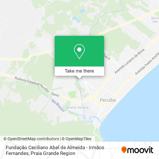Fundação Ceciliano Abel de Almeida - Irmãos Fernandes map