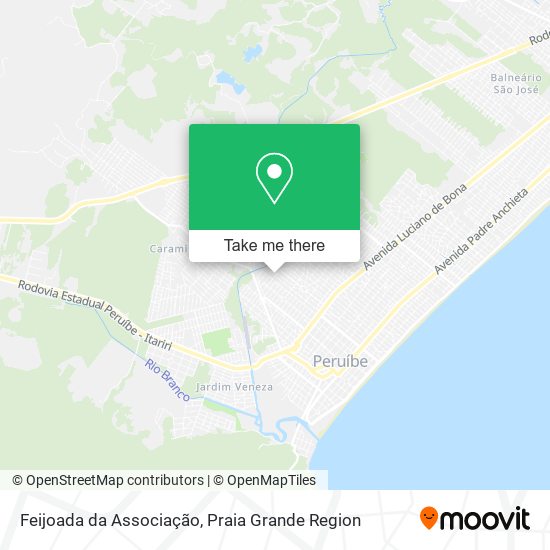 Feijoada da Associação map