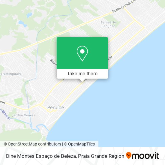 Dine Montes Espaço de Beleza map