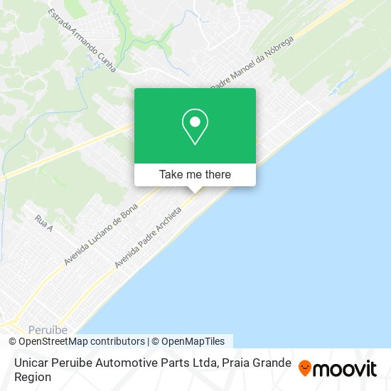 Unicar Peruibe Automotive Parts Ltda map