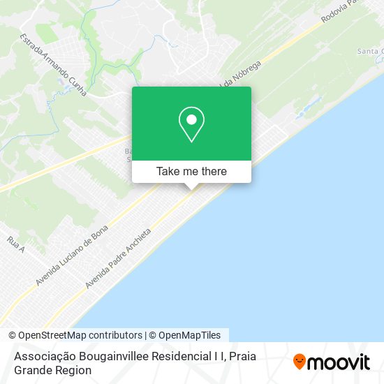 Associação Bougainvillee Residencial I I map