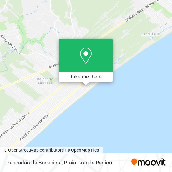 Pancadão da Bucenilda map