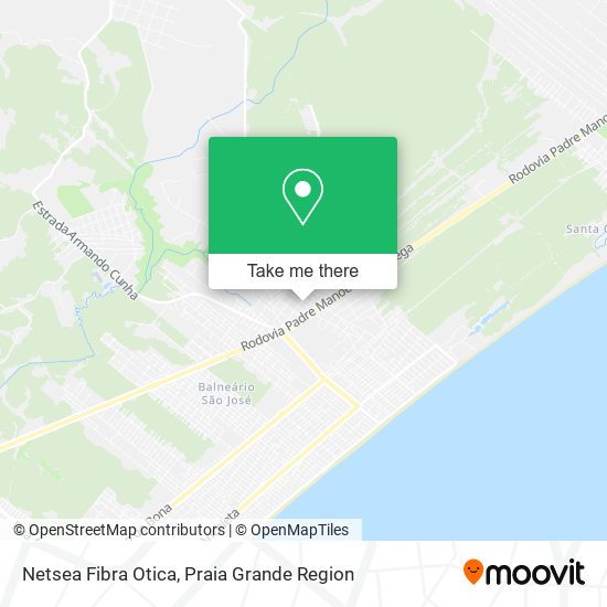 Netsea Fibra Otica map