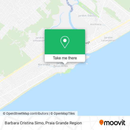 Barbara Cristina Simo map