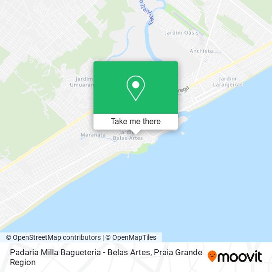 Padaria Milla Bagueteria - Belas Artes map