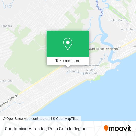Condomínio Varandas map