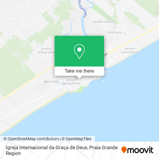 Igreja Internacional da Graça de Deus map