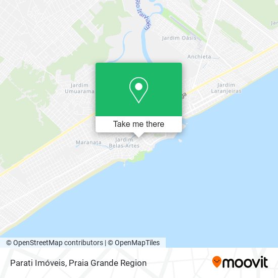 Parati Imóveis map
