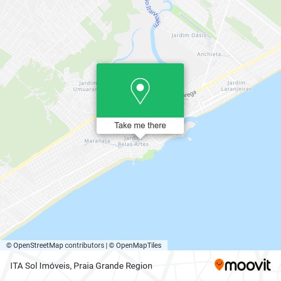 ITA Sol Imóveis map