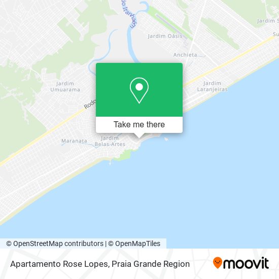 Apartamento Rose Lopes map
