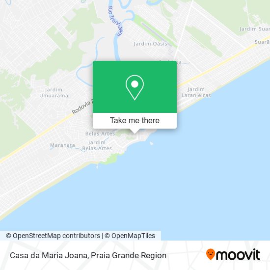 Casa da Maria Joana map