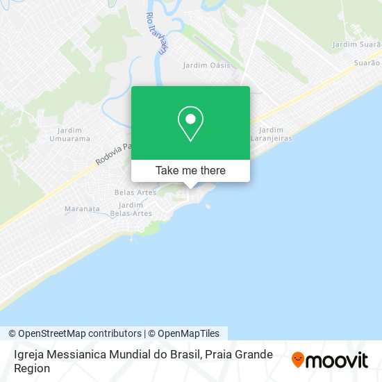 Igreja Messianica Mundial do Brasil map