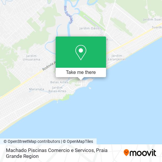 Machado Piscinas Comercio e Servicos map