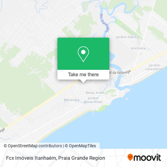 Fcx Imóveis Itanhaém map