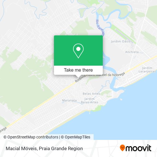 Macial Móveis map