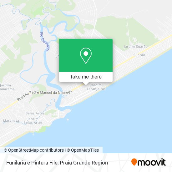 Funilaria e Pintura Filé map