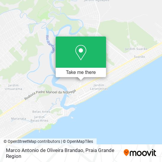 Marco Antonio de Oliveira Brandao map